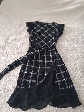 Shelby & Palmer Plaid Dress
